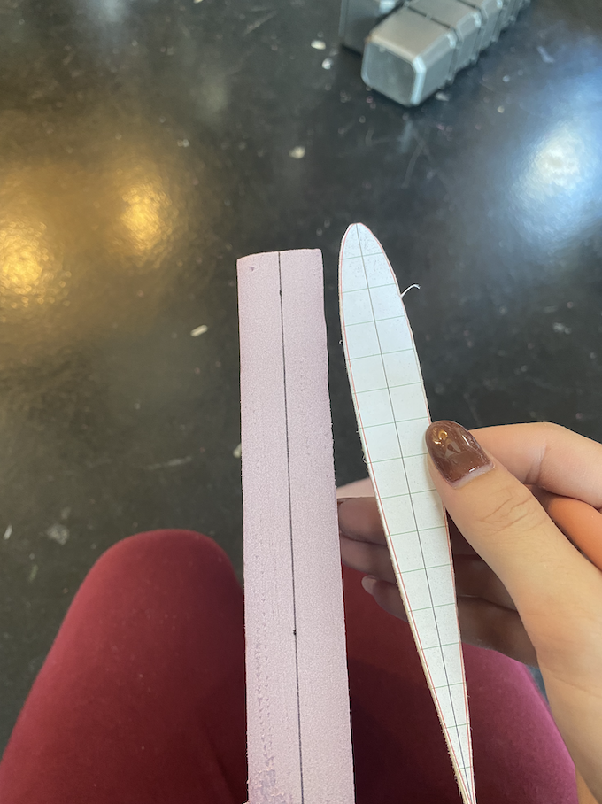 measuring airfoil placement