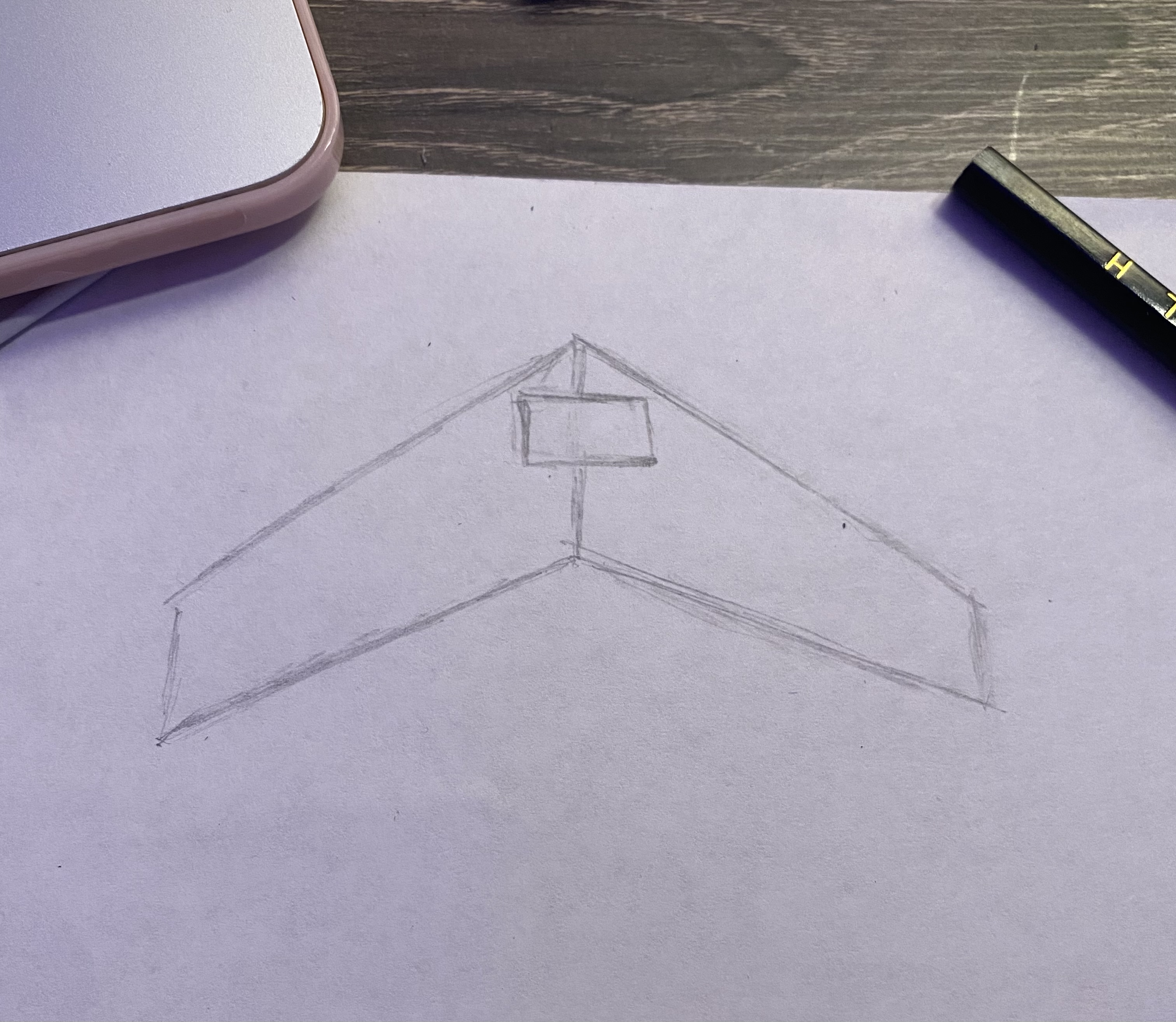 plane sketch